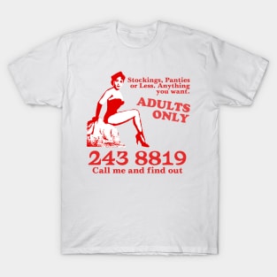 Adults Only - Vintage Design T-Shirt